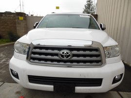 2010 TOYOTA SEQUOIA LIMITED WHITE 5.7L AT 4WD Z18033